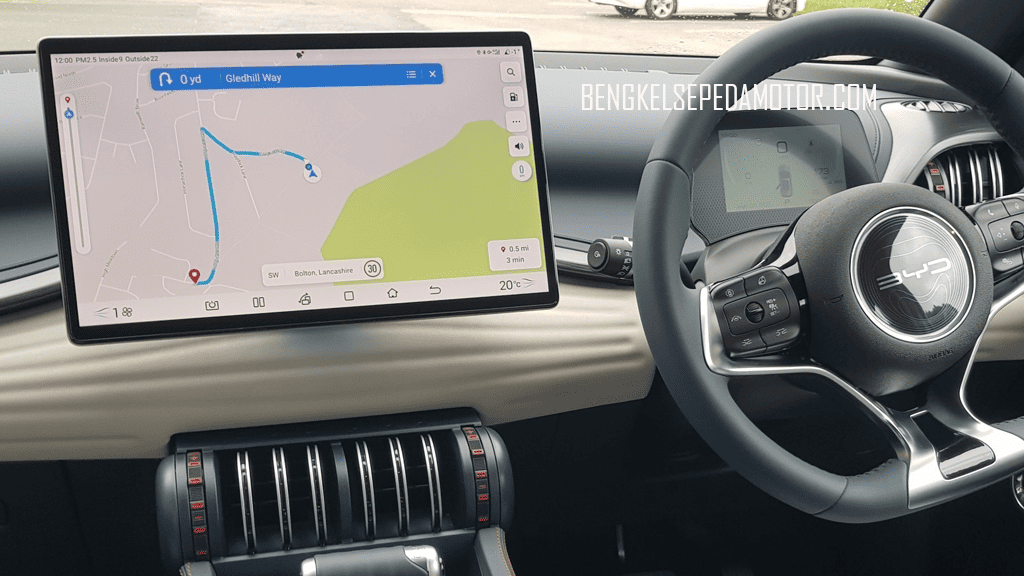 Navigasi Sistem BYD Atto 3: Menawarkan Pengalaman Berkendara Pintar dan Praktis